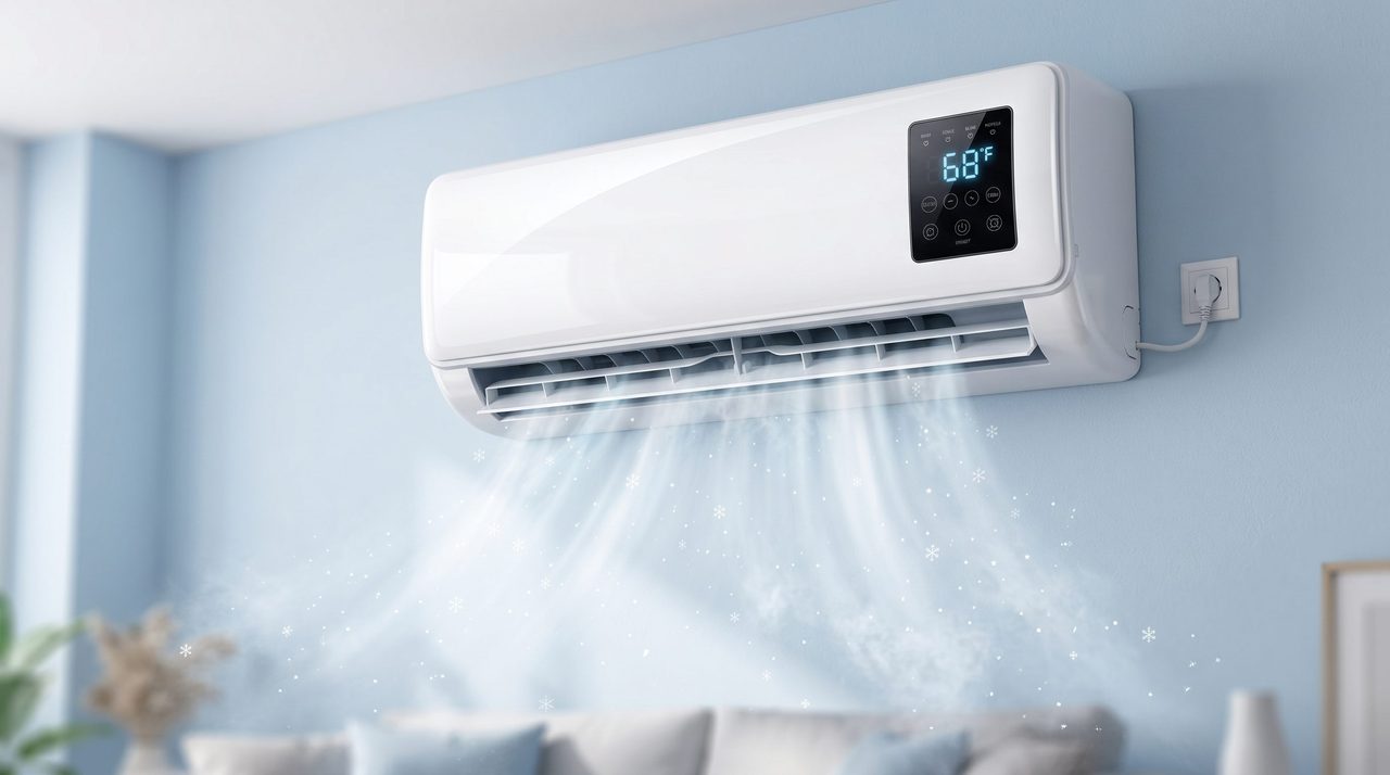 AerioQ cooling a hot bedroom fast